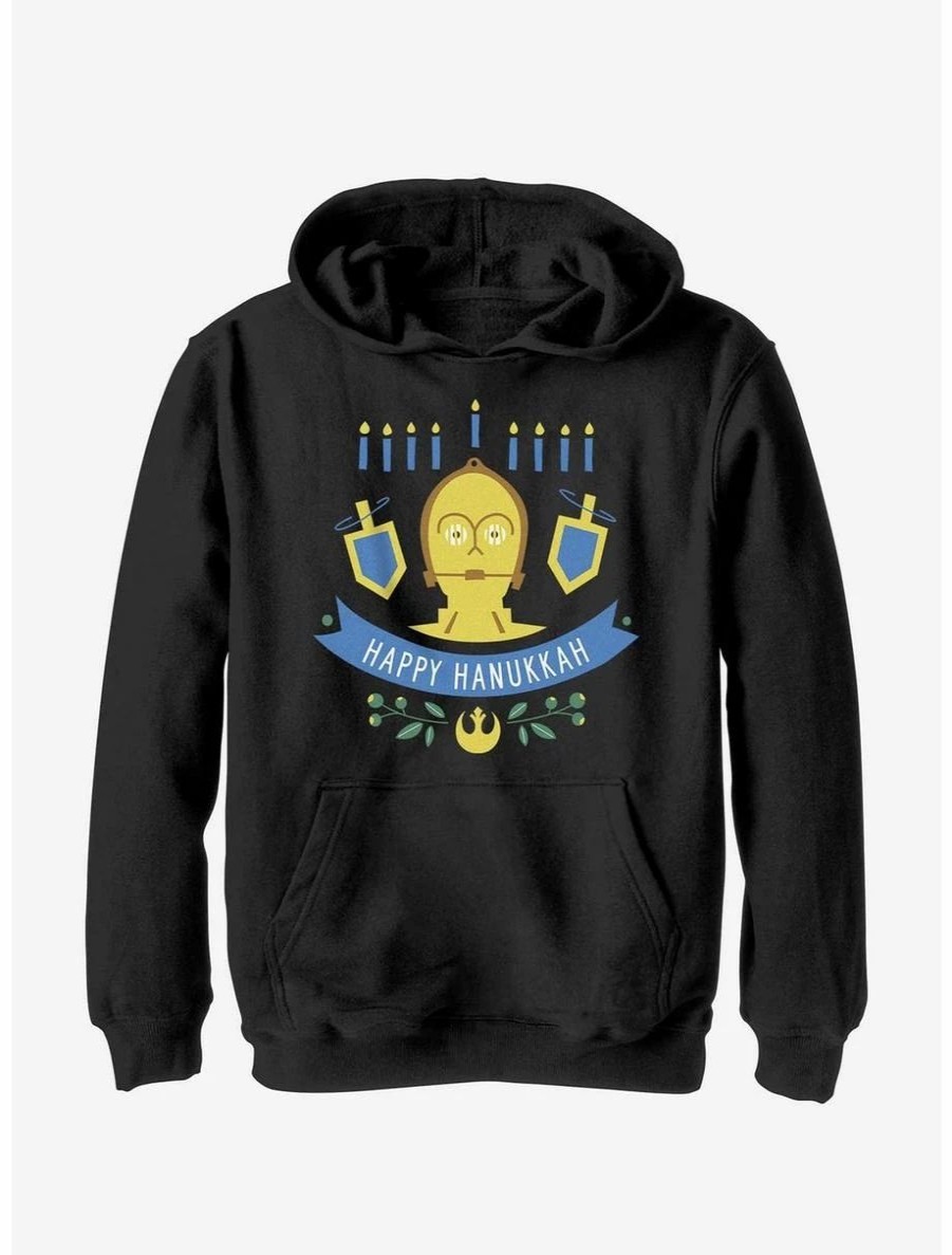 Youth | * Boxlunch Star Wars C-3Po Hanukkah Youth Hoodie