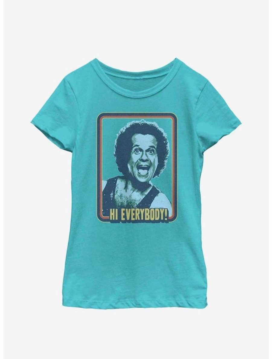 Youth | * Boxlunch Richard Simmons Hello There Youth Girls T-Shirt