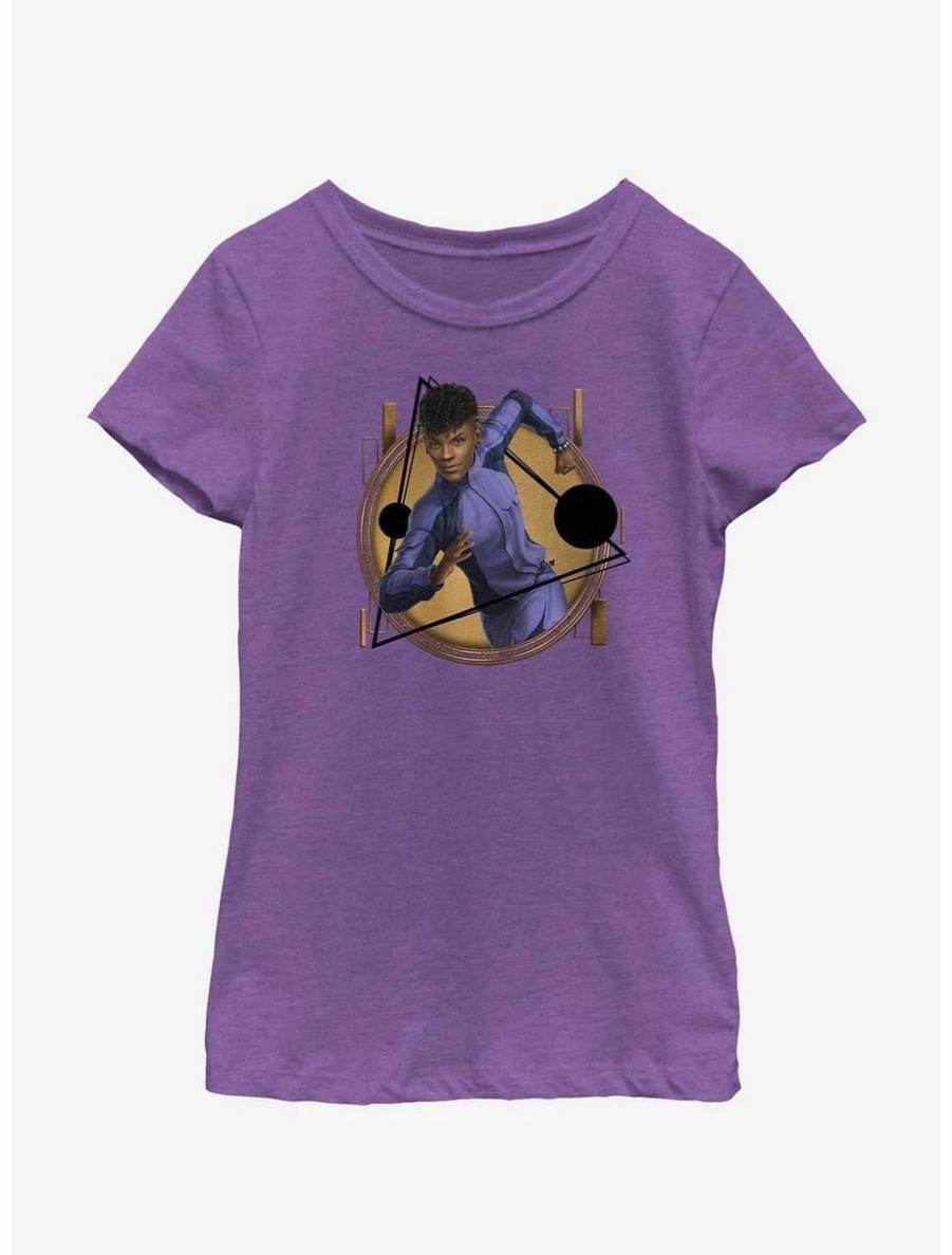 Youth | * Boxlunch Marvel Black Panther: Wakanda Forever Shuri Badge Youth Girls T-Shirt