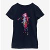 Youth | * Boxlunch Marvel Ms. Marvel Graffiti Silhouette Youth Girls T-Shirt