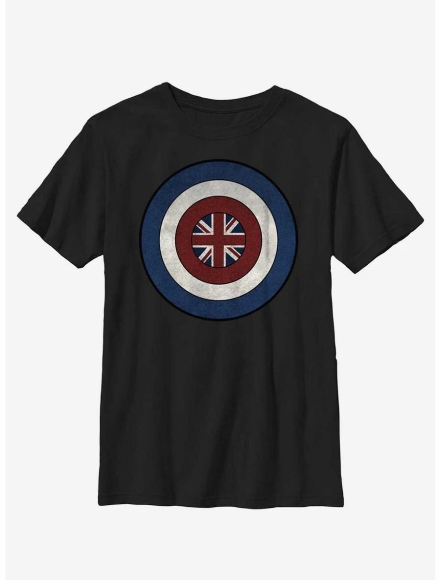 Youth | * Boxlunch Marvel Captain Peggy Carter Shield Youth T-Shirt