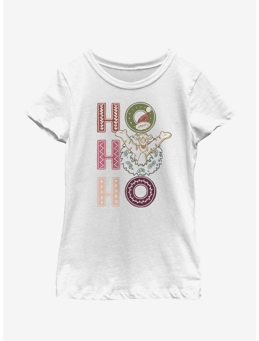 Youth | * Boxlunch Disney Winnie The Pooh Tigger Ho Ho Ho Youth Girls T-Shirt