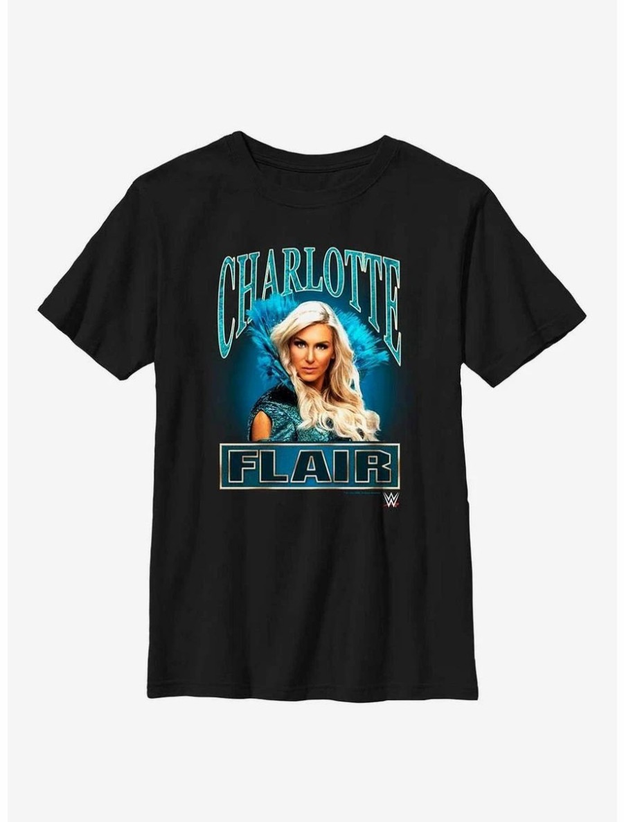 Youth | * Boxlunch Wwe Charlotte Flair Youth T-Shirt