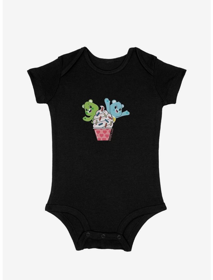 Infant | * Boxlunch Care Bears Good Luck Bear & Wish Bear Froyo Sprinkles Infant Bodysuit