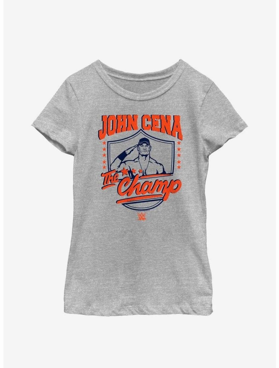 Youth | * Boxlunch Wwe John Cena The Champ Youth Girls T-Shirt