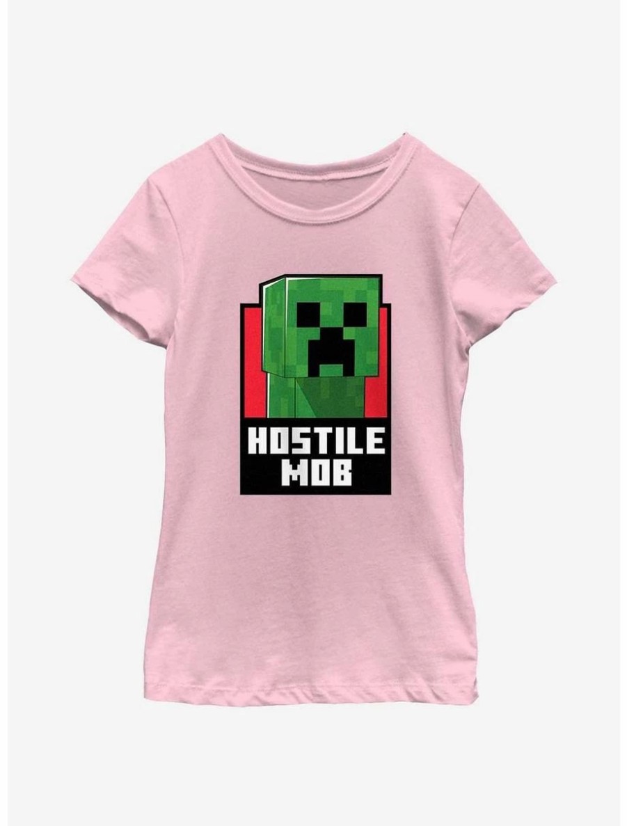 Youth | * Boxlunch Minecraft Creep Hostile Mob Youth Girls T-Shirt