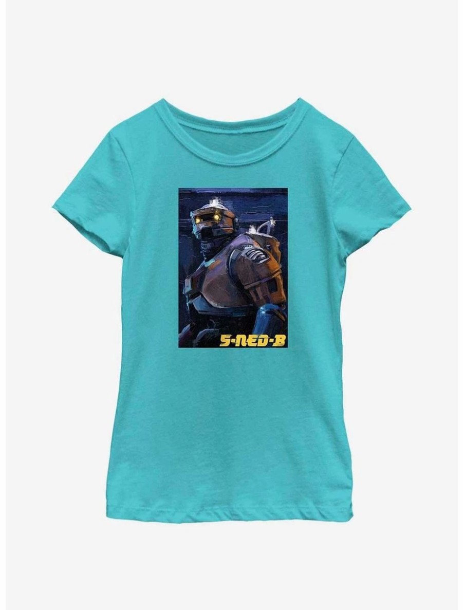 Youth | * Boxlunch Star Wars Obi-Wan Kenobi 5-Ned-B Painting Youth Girls T-Shirt