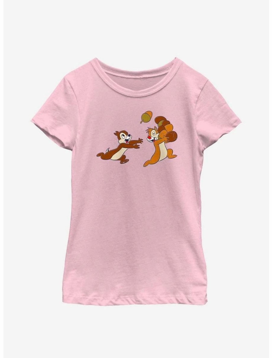 Youth | * Boxlunch Disney Chip 'N' Dale Acorn Run Youth Girls T-Shirt