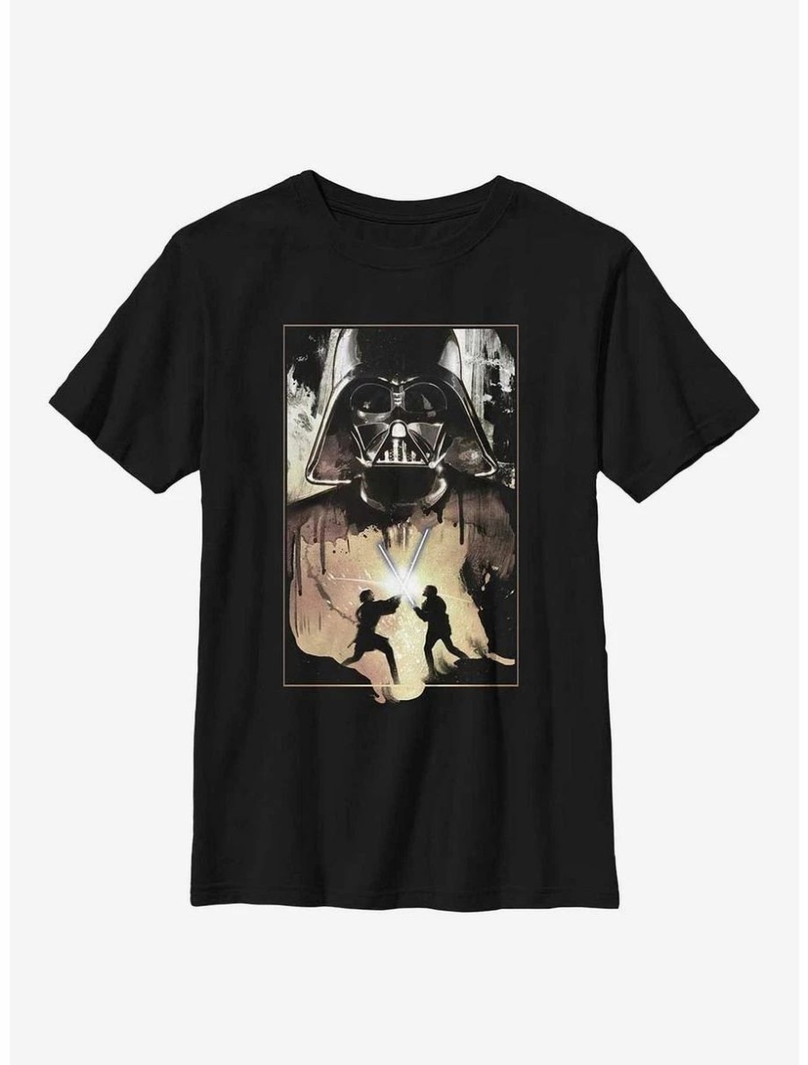 Youth | * Boxlunch Star Wars Darth Vader Lightsaber Battle Youth T-Shirt