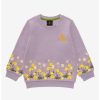 Toddler | * Disney Tangled Rapunzel Floral Toddler Crewneck Boxlunch Exclusive