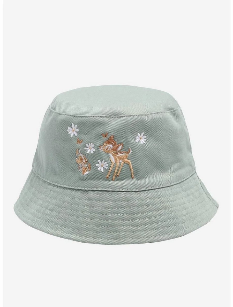 Accessories | * Disney Bambi Thumper & Bambi Floral Youth Reversible Bucket Hat Boxlunch Exclusive