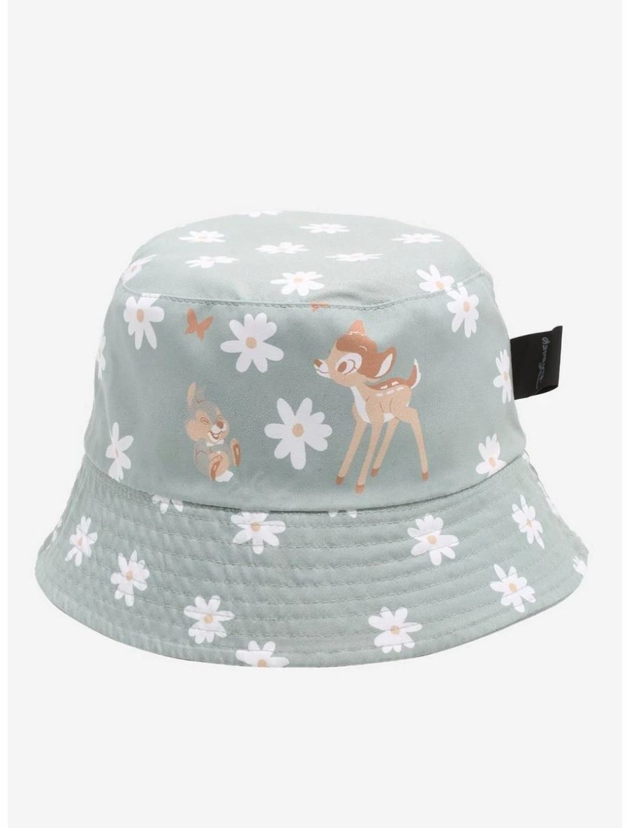 Accessories | * Disney Bambi Thumper & Bambi Floral Youth Reversible Bucket Hat Boxlunch Exclusive