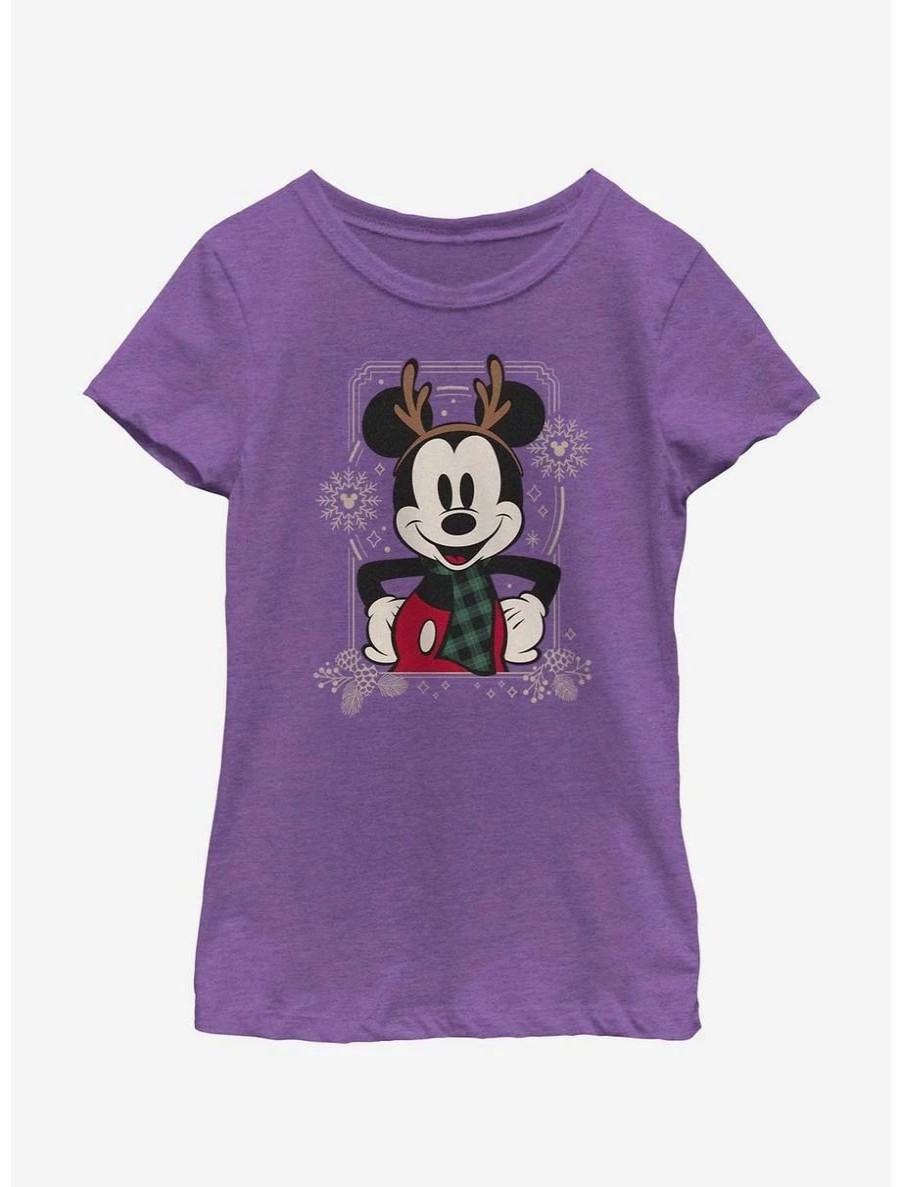 Youth | * Boxlunch Disney Mickey Mouse Winter Ready Youth Girls T-Shirt