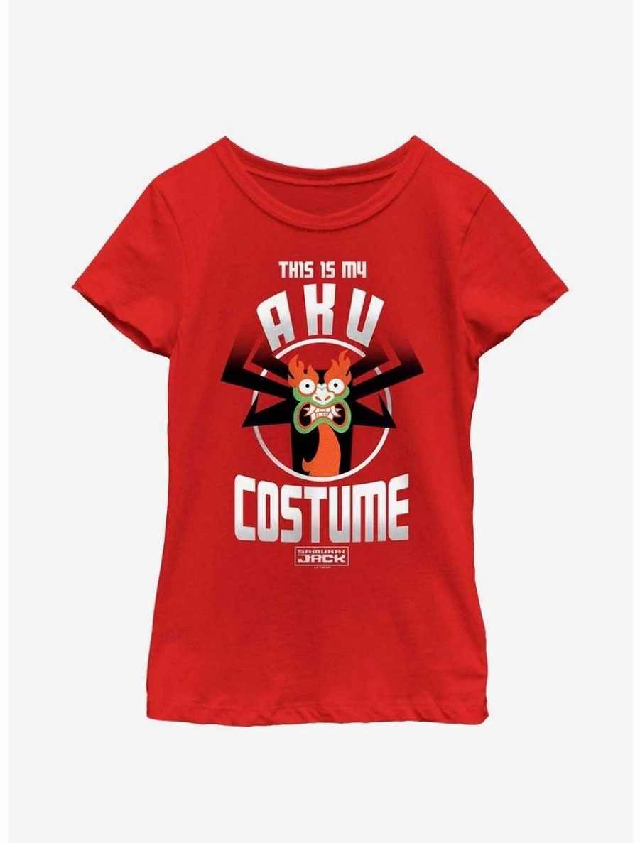 Youth | * Boxlunch Samurai Jack My Aku Costume Cosplay Youth Girls T-Shirt