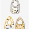 Accessories | * Winnie The Pooh Sketch Bib Set Boxlunch Exclusive