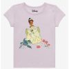 Toddler | * Disney The Princess And The Frog Princess Tiana & Flowers Toddler T-Shirt Boxlunch Exclusive