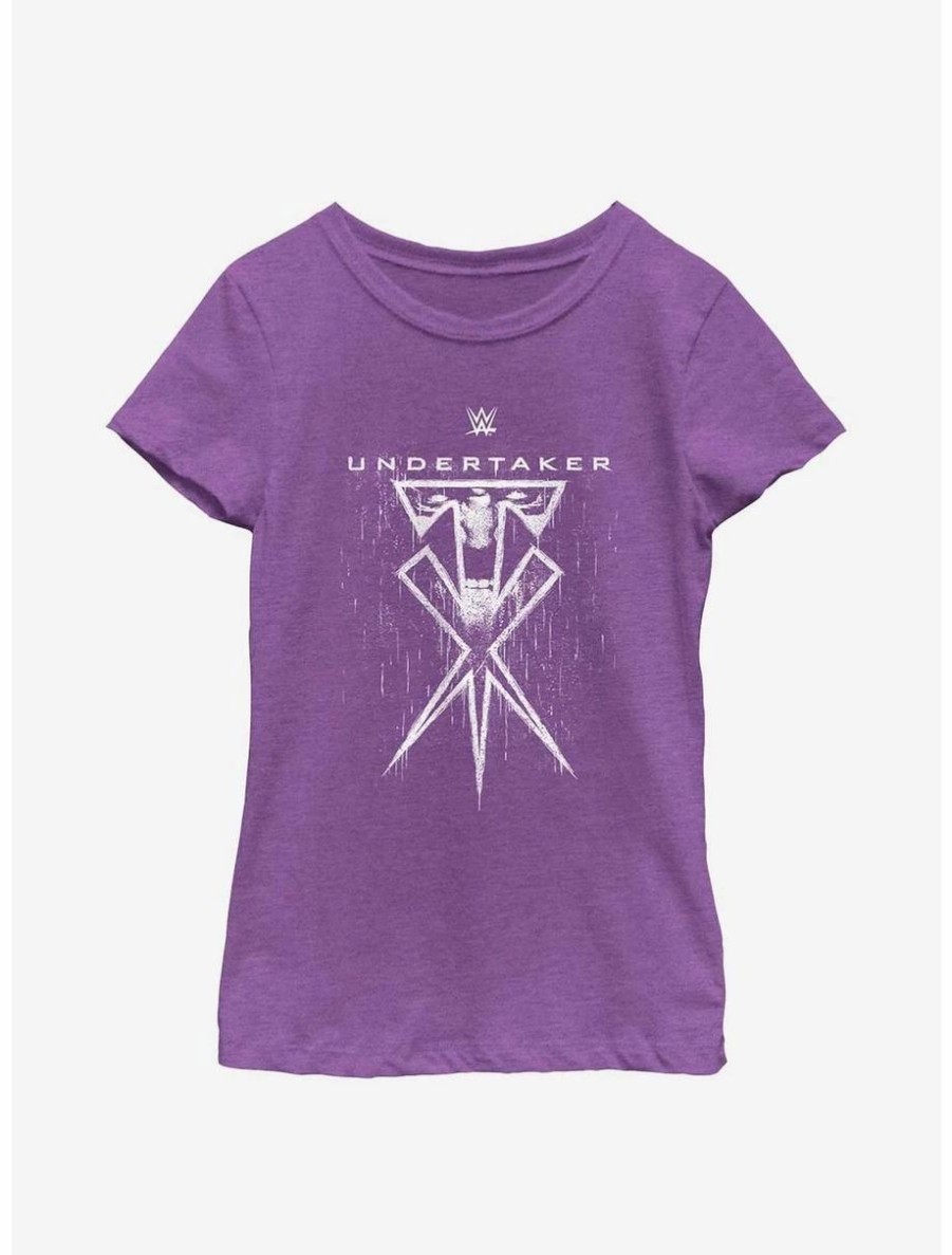 Youth | * Boxlunch Wwe The Undertaker Emblem Logo Youth Girls T-Shirt