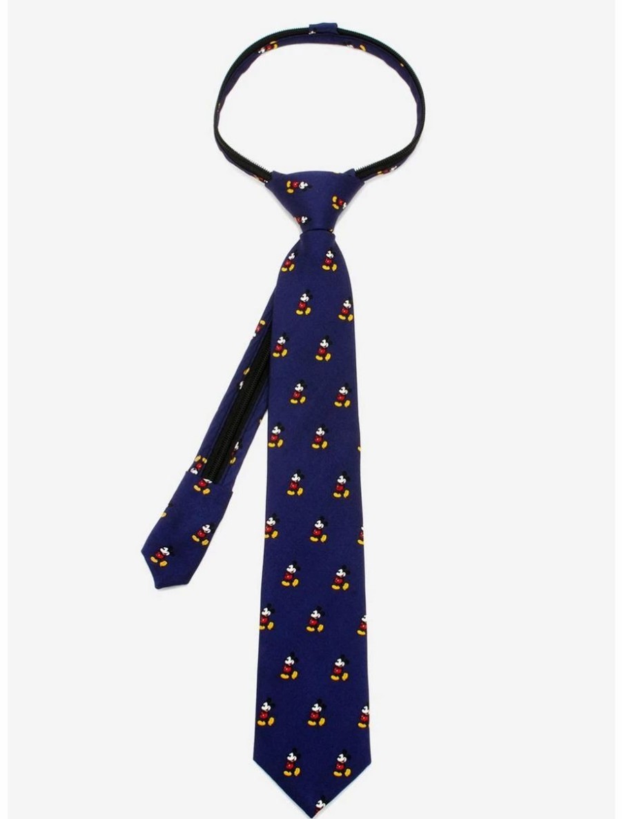 Accessories | * Boxlunch Disney Mickey Mouse Clasic Mickey Youth Zipper Tie