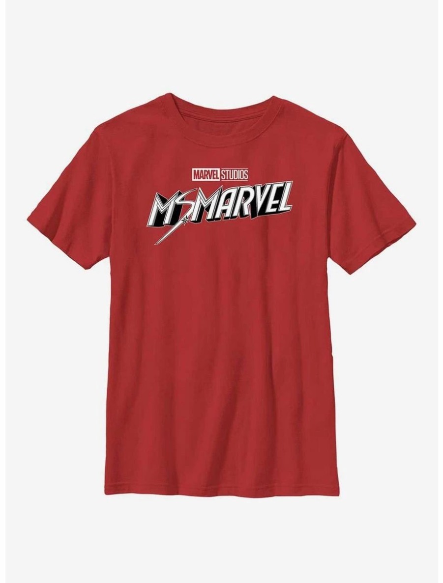 Youth | * Boxlunch Marvel Ms. Marvel Black And White Youth T-Shirt