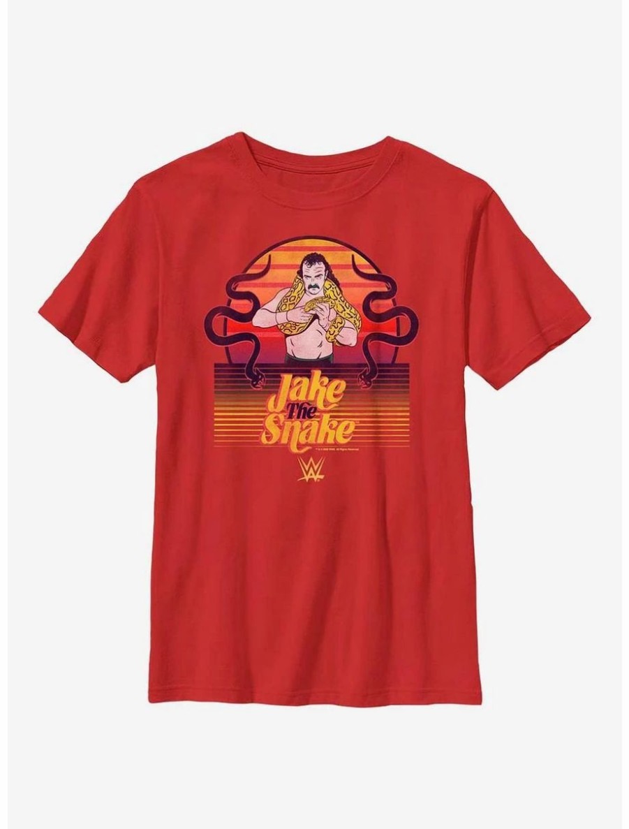 Youth | * Boxlunch Wwe Jake The Snake Sunset Youth T-Shirt