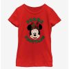 Youth | * Boxlunch Disney Minnie Mouse Frohe Festtage Happy Holidays In German Youth Girls T-Shirt