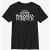 Youth | * Boxlunch Marvel Black Panther Wakanda Forever Logo Youth T-Shirt