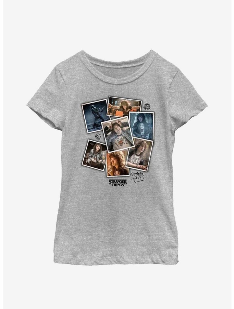 Youth | * Boxlunch Stranger Things Eddie Collage Youth Girls T-Shirt