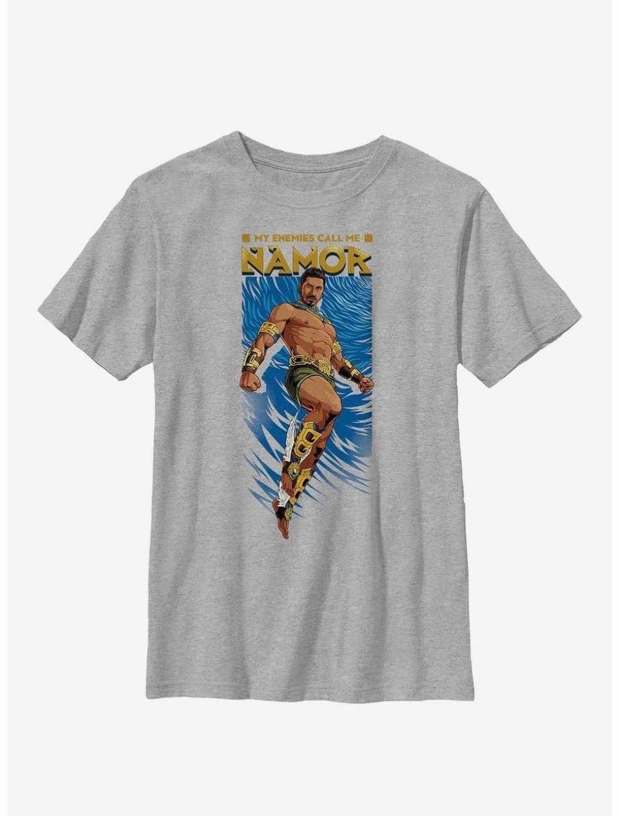 Youth | * Boxlunch Marvel Black Panther: Wakanda Forever Namor Entrance Youth T-Shirt