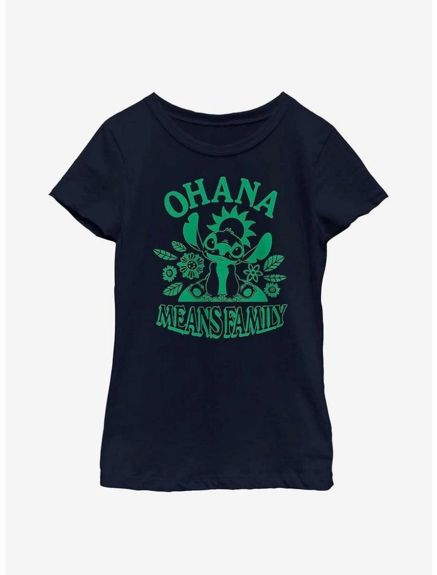 Youth | * Boxlunch Disney Lilo & Stitch Ohana Youth Girls T-Shirt