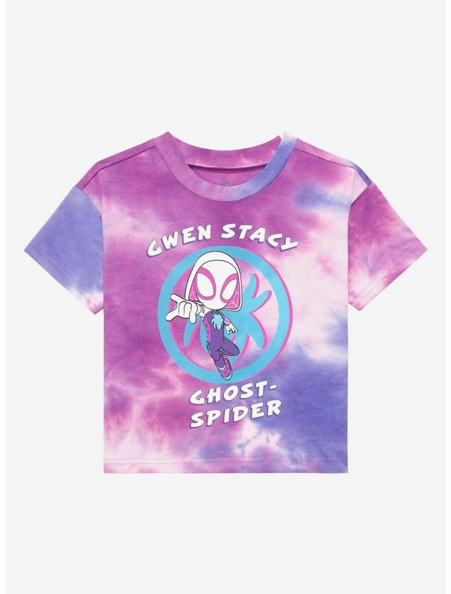 Toddler | * Marvel Spider-Man Chibi Gwen Stacy Tie-Dye Toddler T-Shirt Boxlunch Exclusive