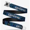 Accessories | * Boxlunch Disney Kingdom Hearts Shadow Poses Youth Seatbelt Belt