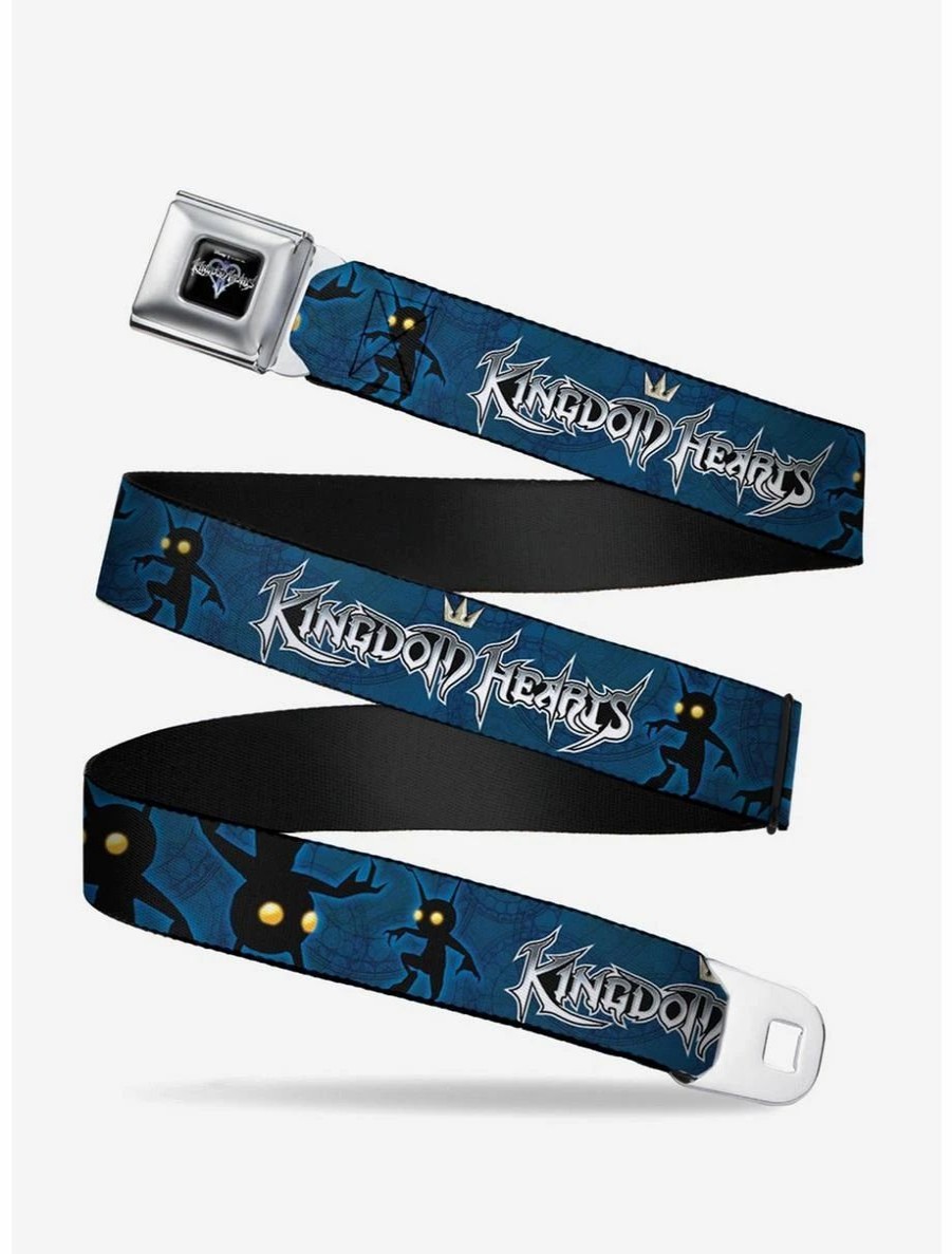 Accessories | * Boxlunch Disney Kingdom Hearts Shadow Poses Youth Seatbelt Belt