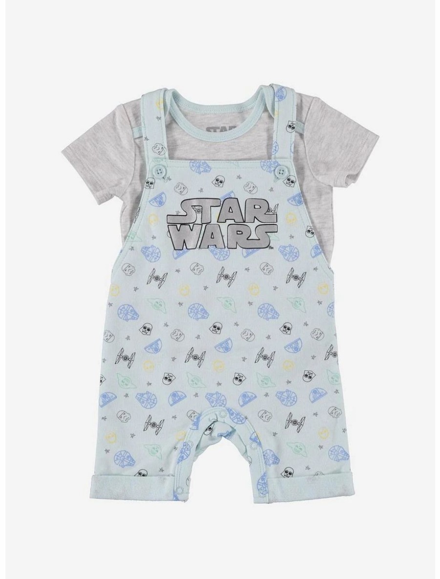 Infant | * Boxlunch Star Wars Sketch Icons Infant Overall Set