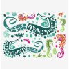 Accessories | * Boxlunch Seahorse Peel & Stick Giant Wall Decals