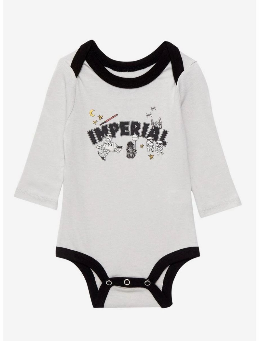 Infant | * Our Universe Star Wars Imperial Long Sleeve Infant One-Piece Boxlunch Exclusive