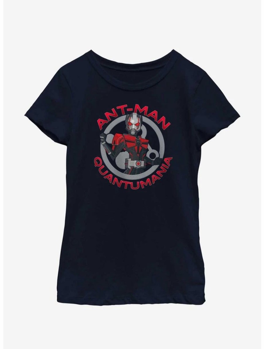 Youth | * Boxlunch Marvel Ant-Man And The Wasp: Quantumania Ant-Man Badge Youth Girls T-Shirt