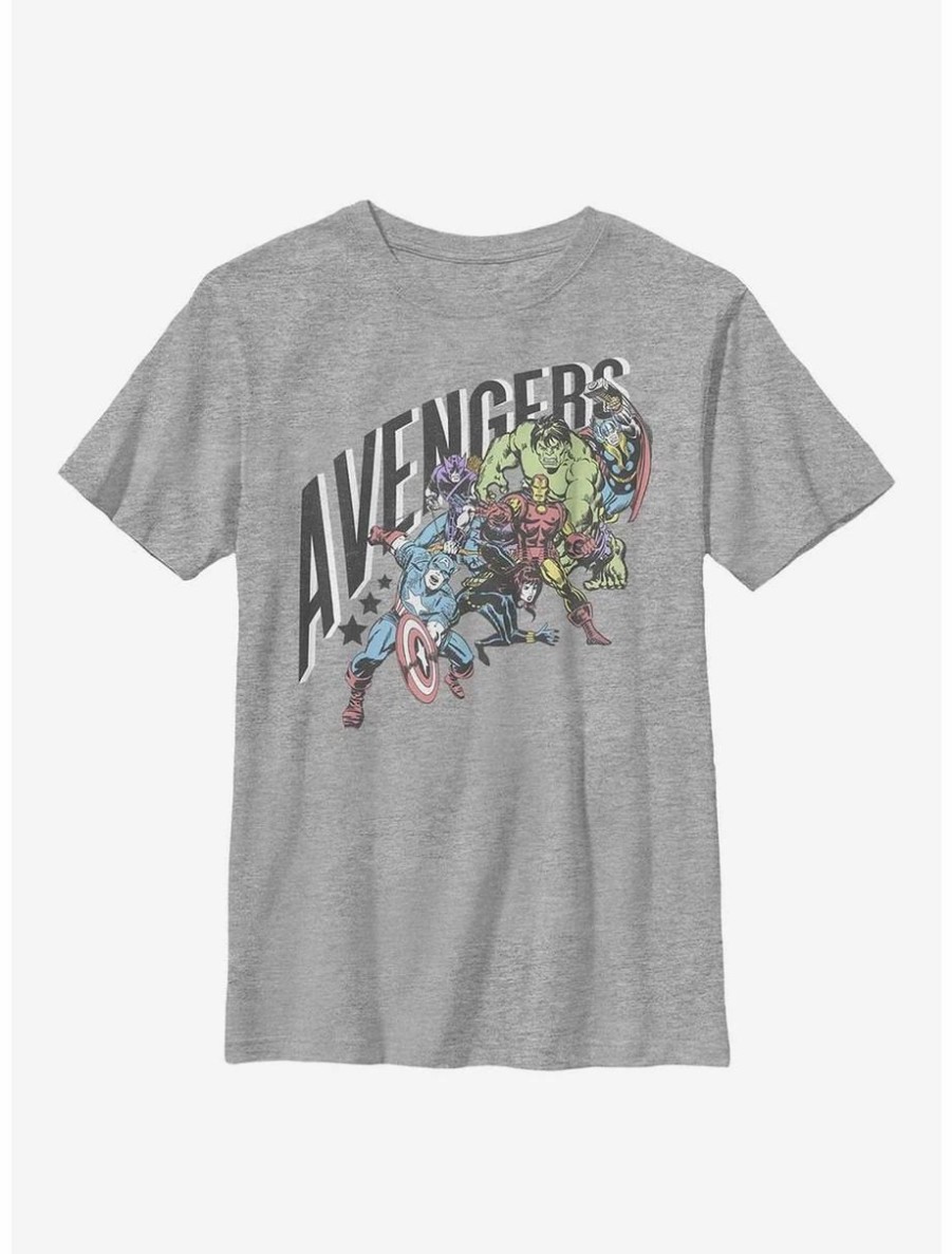 Youth | * Boxlunch Marvel Avengers Pastel Group Youth T-Shirt