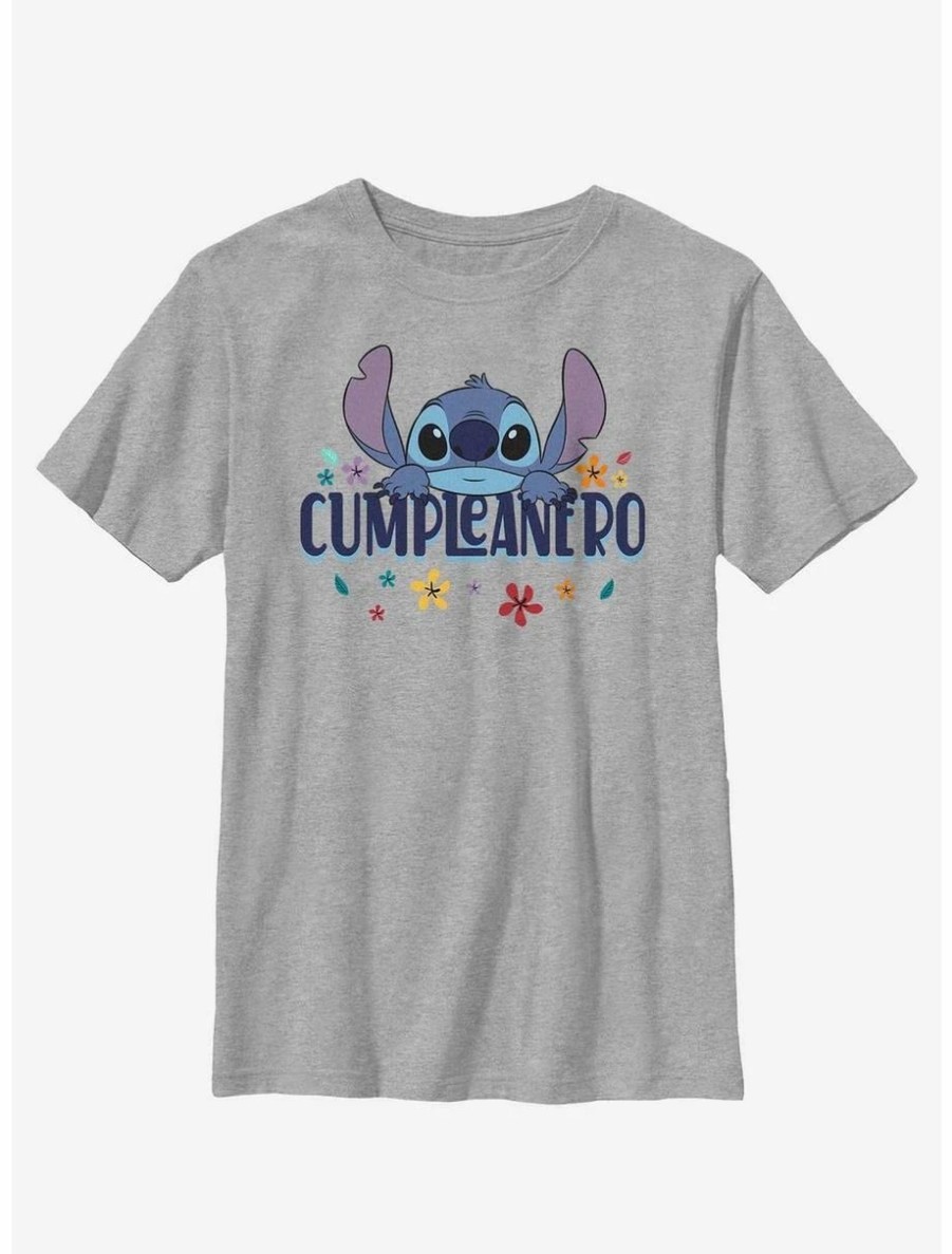 Youth | * Boxlunch Disney Lilo & Stitch Bday Boy Stitch Spanish T-Shirt