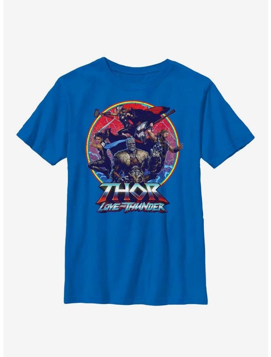 Youth | * Boxlunch Marvel Thor: Love And Thunder Group Emblem Youth T-Shirt