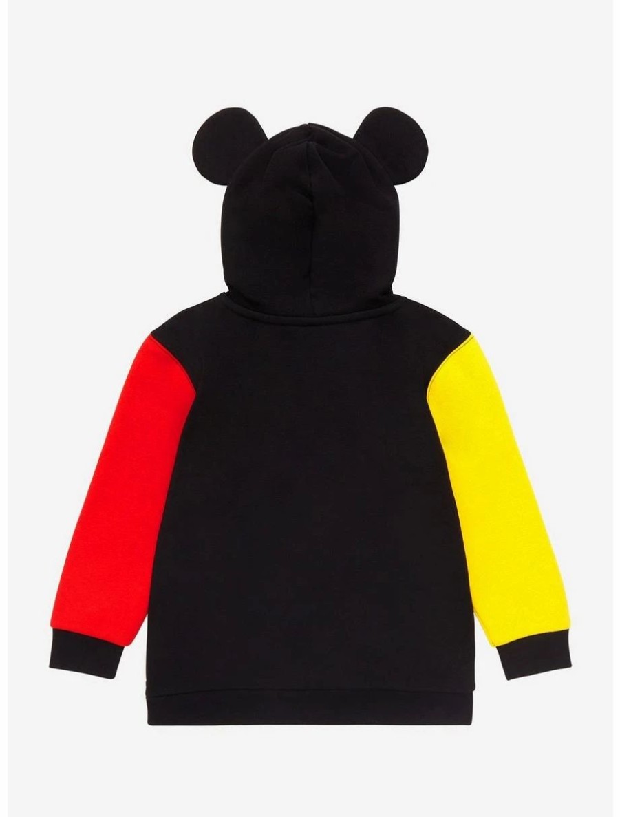 Toddler | * Boxlunch Disney Mickey Mouse Color Block Eared Toddler Hoodie