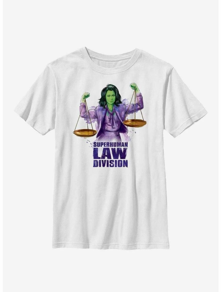 Youth | * Boxlunch Marvel She-Hulk Superhuman Law Scales Youth T-Shirt