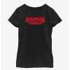 Youth | * Boxlunch Stranger Things Christmas Lights Logo Youth Girls T-Shirt