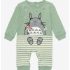 Infant | * Boxlunch Our Universe Studio Ghibli My Neighbor Totoro Mushroom Striped Infant One-Piece