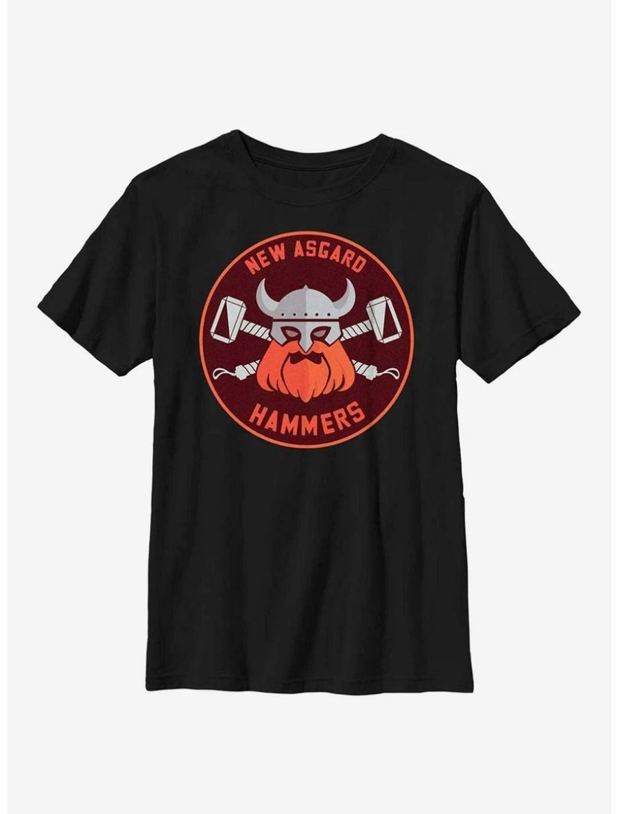 Youth | * Boxlunch Marvel Thor: Love And Thunder Hammers Badge Youth T-Shirt