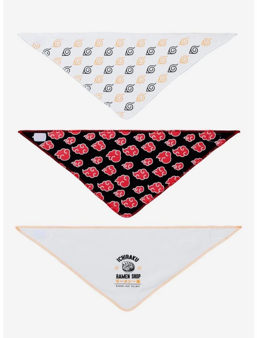 Accessories | * Naruto Shippuden Bandana Bib Set Boxlunch Exclusive