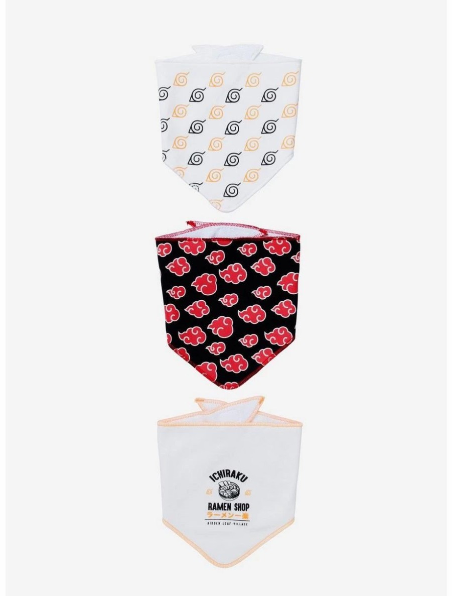 Accessories | * Naruto Shippuden Bandana Bib Set Boxlunch Exclusive