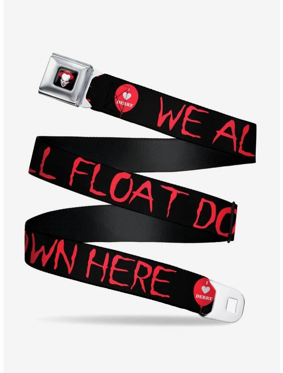 Accessories | * Boxlunch It Chapter Two I Love Derry Balloon We All Float Youth Seatbelt Belt