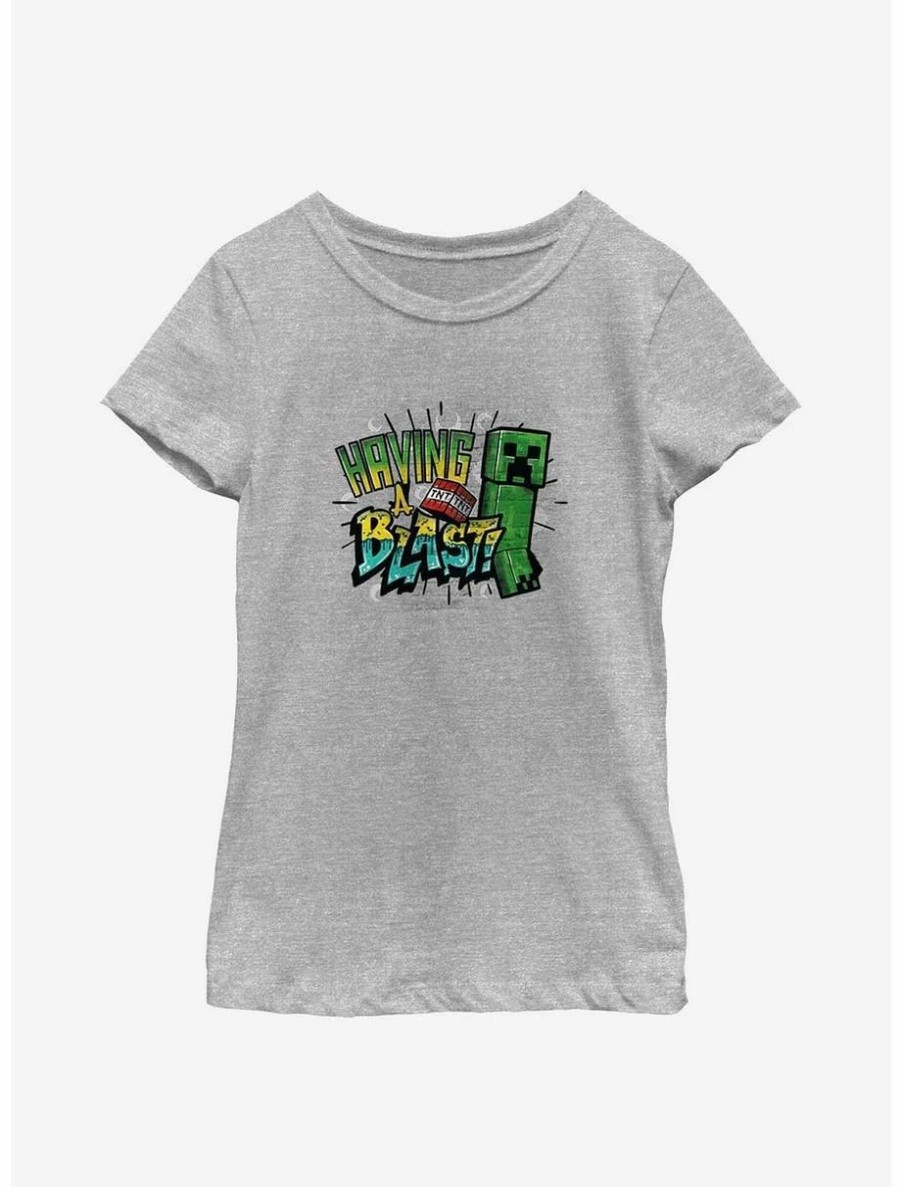 Youth | * Boxlunch Minecraft Pocket Blast Youth Girls T-Shirt