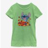 Youth | * Boxlunch Disney Lilo & Stitch Leaf Pile Youth Girls T-Shirt