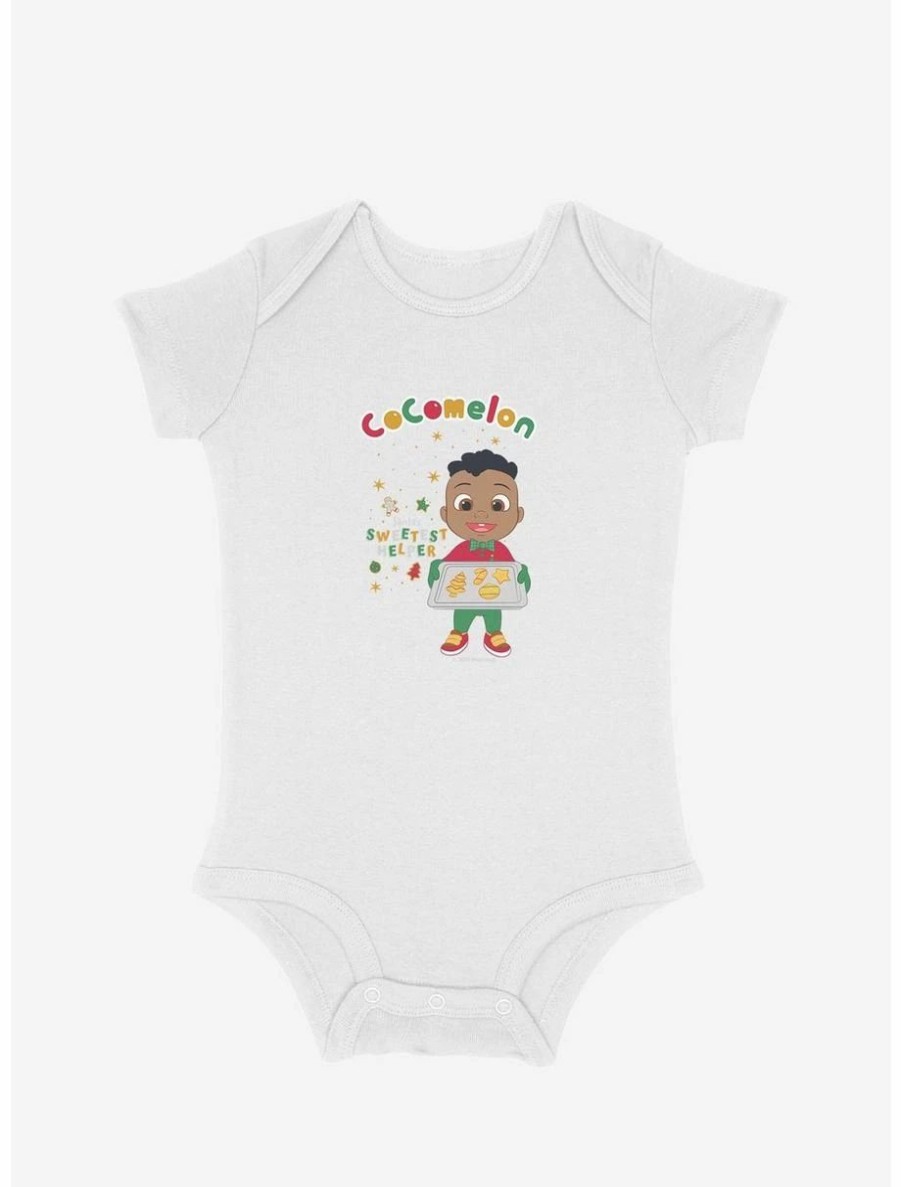 Infant | * Boxlunch Cocomelon Santa'S Sweetest Helper Infant Bodysuit